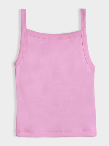 Mi Arcus Cotton Printed Camisole for Girls Pack of 3