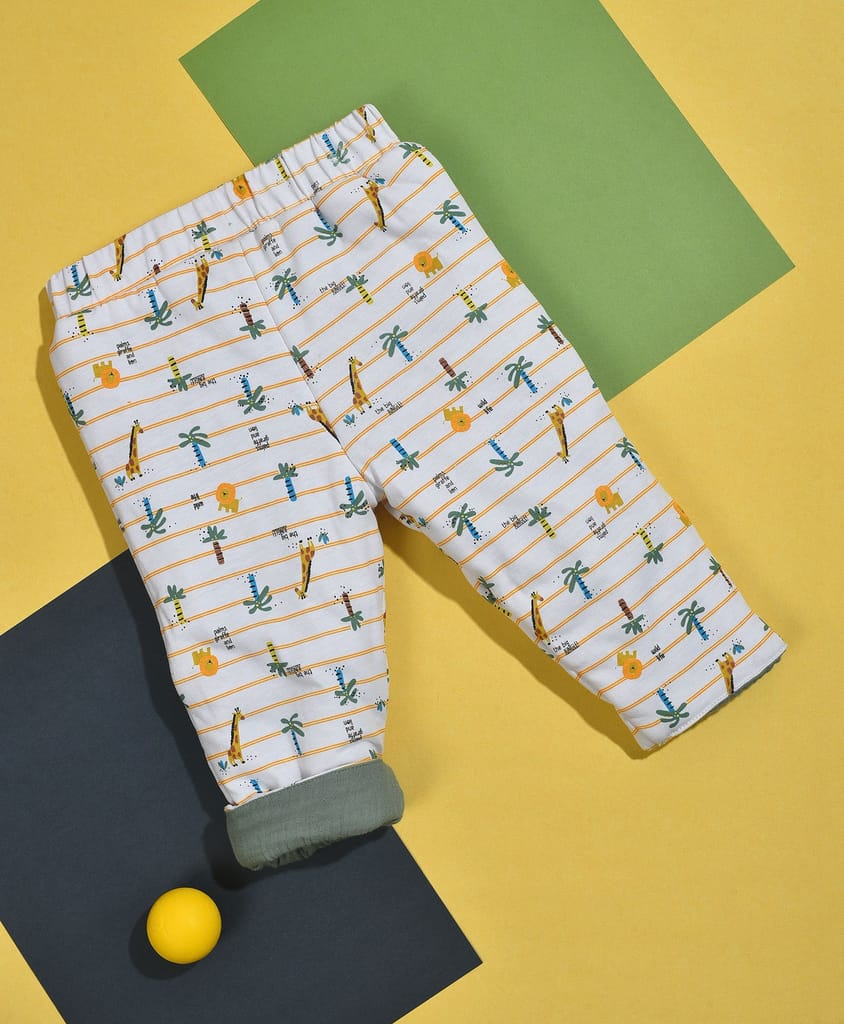 Mi Arcus Printed Reversible Pant for Kids