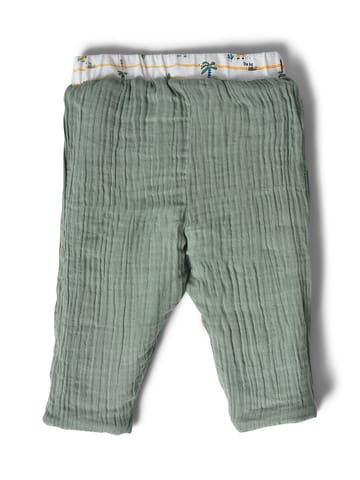 Mi Arcus Printed Reversible Pant for Kids