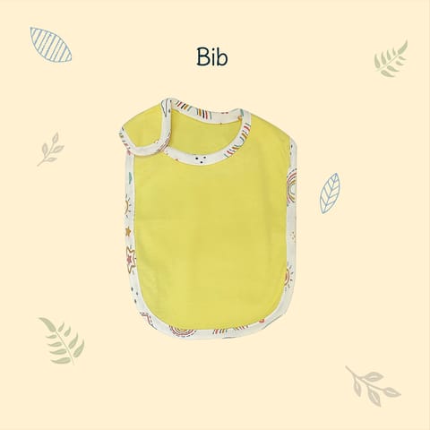 Yellow Organic Newborn Baby Clothing Combo Set