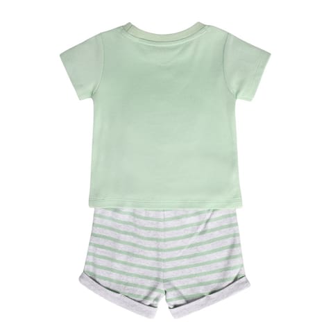 MINI KLUB BABY BOYS GREEN TOP AND BOTTOM