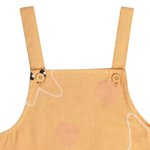 MINI KLUB BABY GIRLS ORANGE PINNY SET