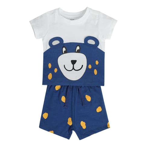 MINI KLUB BABY BOYS BLUE TOP AND BOTTOM