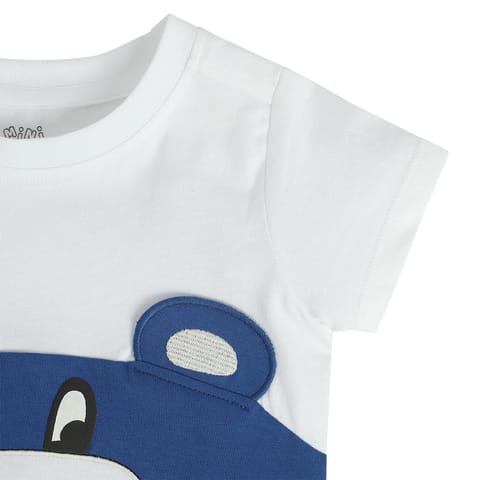 MINI KLUB BABY BOYS BLUE TOP AND BOTTOM