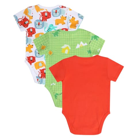 MINI KLUB NEW BORN AND BABY BOYS MULTI BODY SUIT