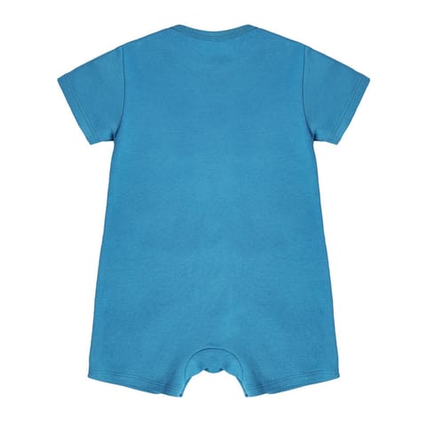 MINI KLUB NEW BORN AND BABY BOYS WHITE/BLUE ROMPER