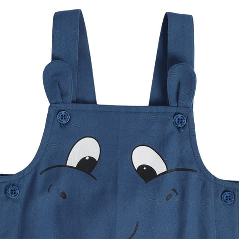 MINI KLUB BABY BOYS BLUE DUNGAREE SET