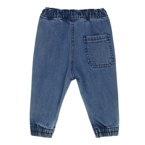 MINI KLUB BABY BOYS BLUE DENIM PANT