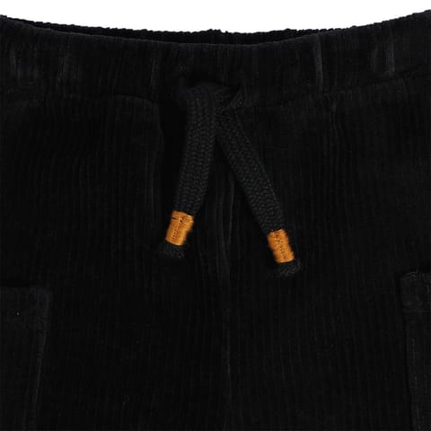 MINI KLUB BABY BOYS BLACK KNIT BOTTOM