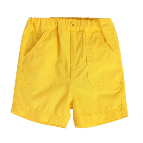 MINI KLUB BABY BOYS MUSTARD SHORTS