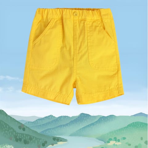 MINI KLUB BABY BOYS MUSTARD SHORTS