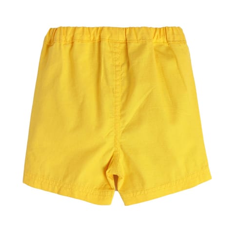 MINI KLUB BABY BOYS MUSTARD SHORTS