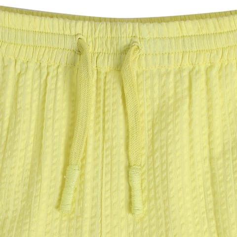 MINI KLUB BABY GIRLS YELLOW WOVEN PANT