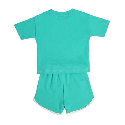 MINI KLUB BABY BOYS GREEN TOP AND BOTTOM