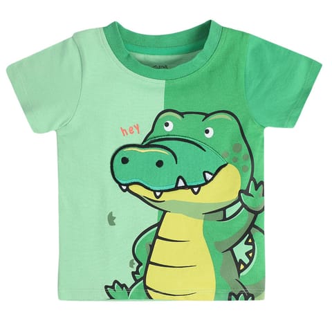 MINI KLUB BABY BOYS GREEN T-SHIRT