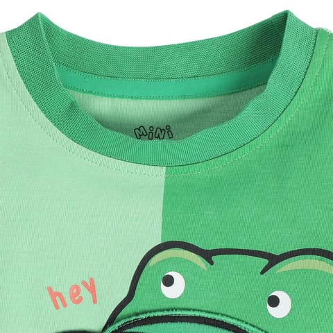 MINI KLUB BABY BOYS GREEN T-SHIRT