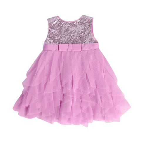 MINI KLUB BABY GIRLS PINK DRESS