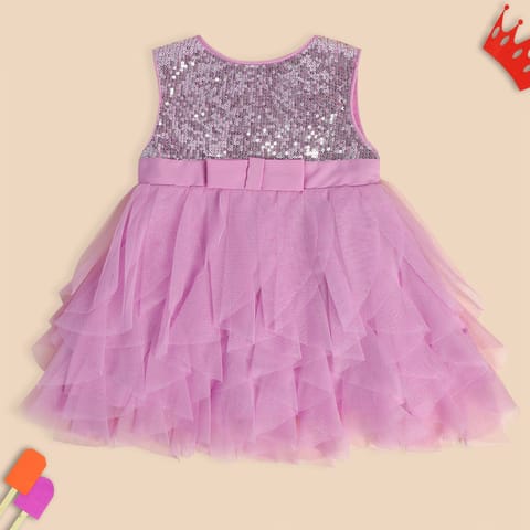 MINI KLUB BABY GIRLS PINK DRESS