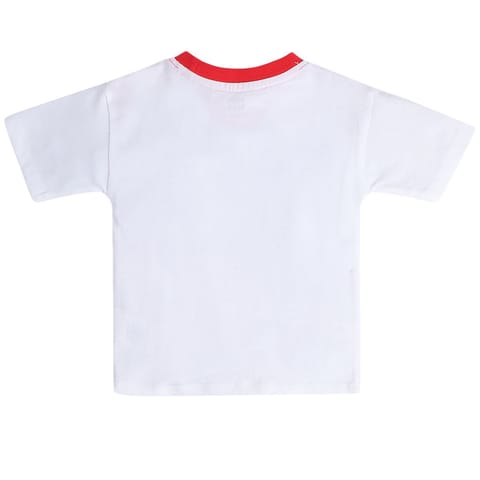 MINI KLUB BABY BOYS WHITE T-SHIRT