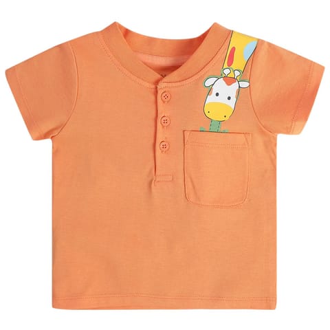 MINI KLUB BABY BOYS ORANGE T-SHIRT