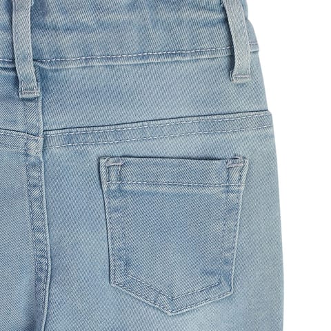 MINI KLUB BABY GIRLS BLUE DENIM PANT