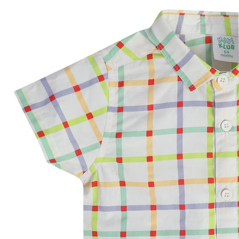 MINI KLUB BABY BOYS WHITE SHIRT