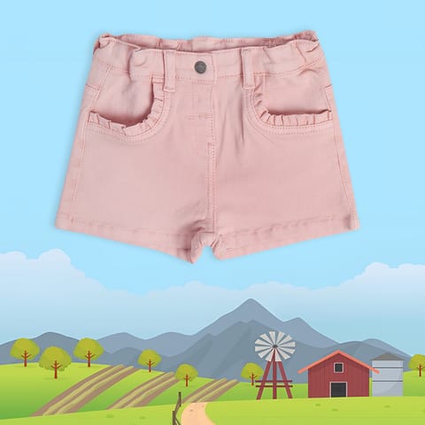 MINI KLUB BABY GIRLS PINK SHORTS