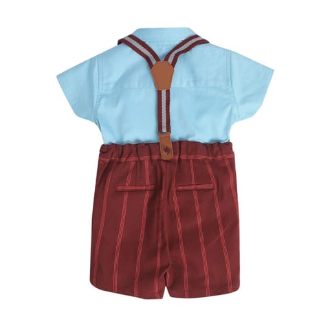 MINI KLUB BABY BOYS RED COORDINATE SET