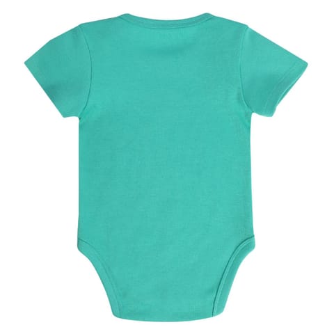 MINI KLUB NEW BORN AND BABY BOYS ORANGE/GREEN/RED BODY SUIT