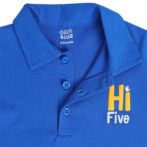 MINI KLUB BABY BOYS BLUE POLO