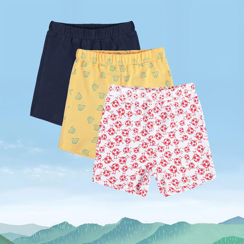 MINI KLUB NEW BORN AND BABY BOYS MULTI SHORTS