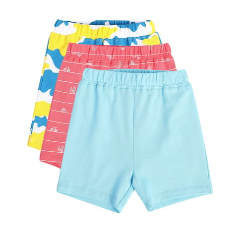 MINI KLUB NEW BORN AND BABY BOYS MULTI SHORTS