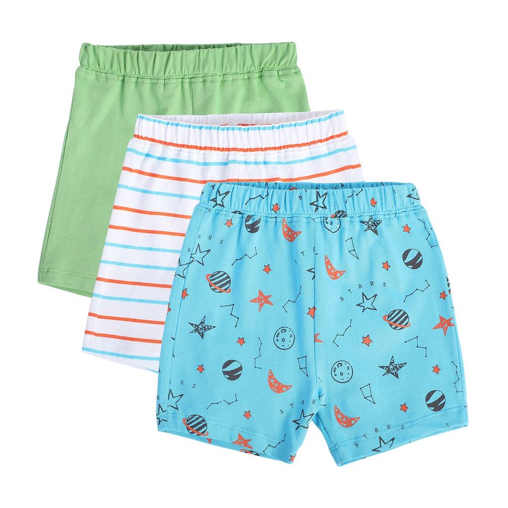 MINI KLUB NEW BORN AND BABY BOYS MULTI SHORTS