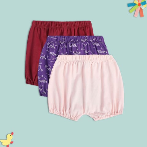 MINI KLUB NEW BORN AND BABY GIRLS MULTI SHORTS