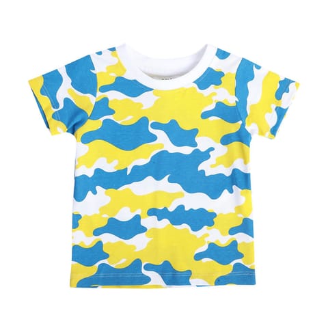 MINI KLUB NEW BORN AND BABY BOYS MULTI T-SHIRT