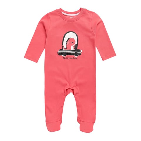 MINI KLUB NEW BORN AND BABY BOYS BLUE/RED SLEEP SUIT