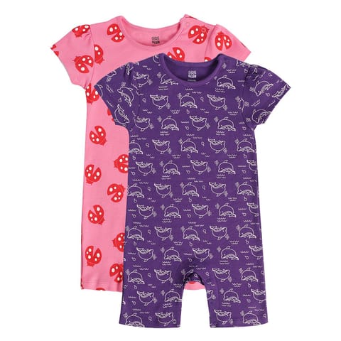 MINI KLUB NEW BORN AND BABY GIRLS MULTI ROMPER