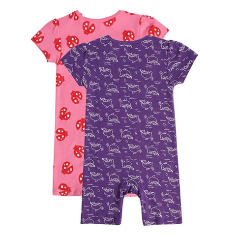 MINI KLUB NEW BORN AND BABY GIRLS MULTI ROMPER