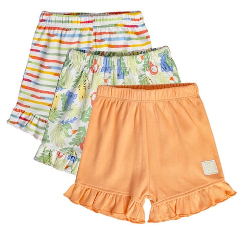 MINI KLUB NEW BORN AND BABY GIRLS MULTI SHORTS