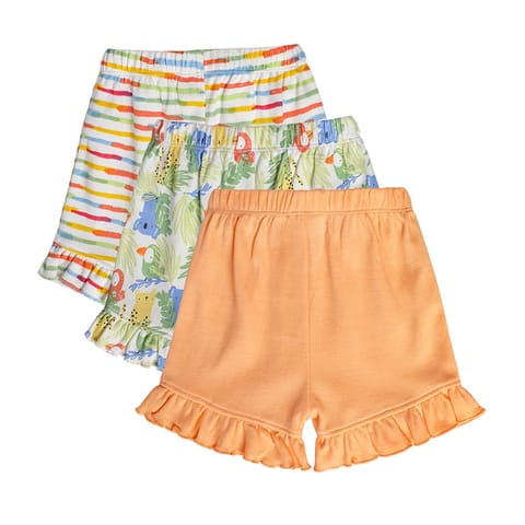 MINI KLUB NEW BORN AND BABY GIRLS MULTI SHORTS