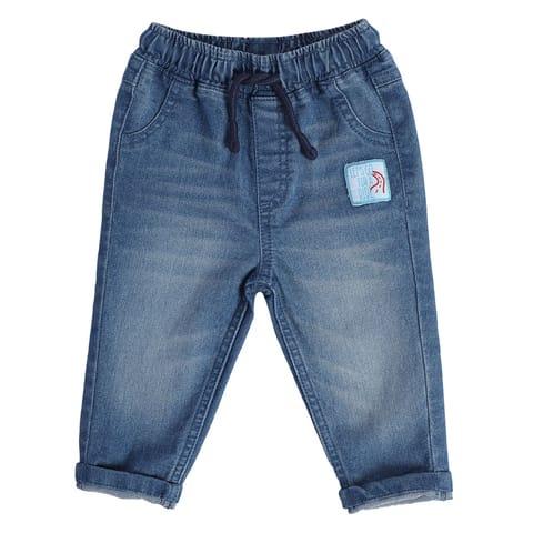 MINI KLUB BABY BOYS BLUE DENIM PANT