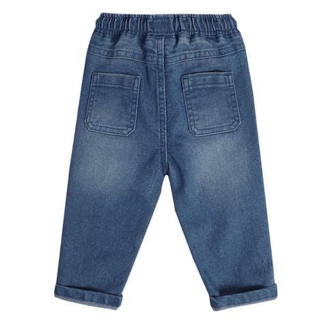 MINI KLUB BABY BOYS BLUE DENIM PANT