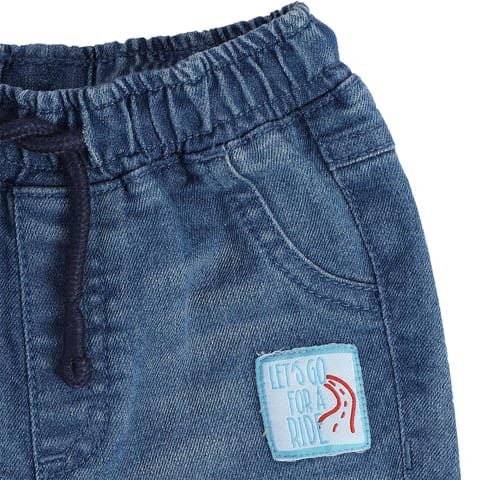 MINI KLUB BABY BOYS BLUE DENIM PANT