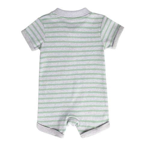 MINI KLUB NEW BORN AND BABY BOYS GREEN ROMPER