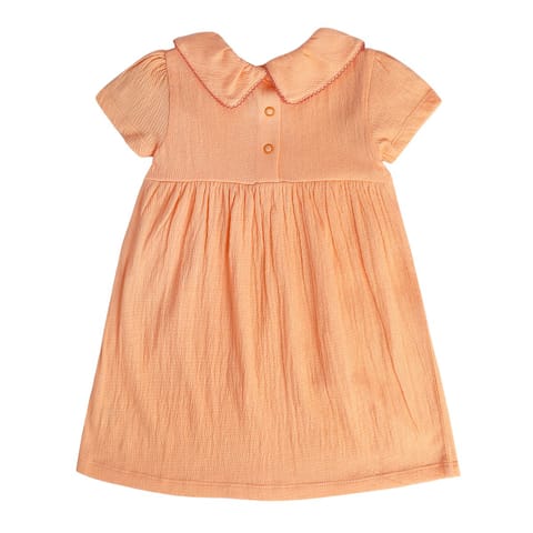 MINI KLUB BABY GIRLS ORANGE DRESS