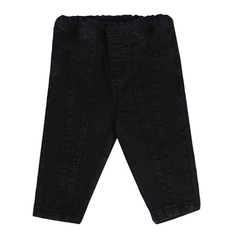 MINI KLUB BABY BOYS BLACK DENIM PANT