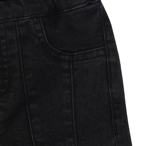 MINI KLUB BABY BOYS BLACK DENIM PANT