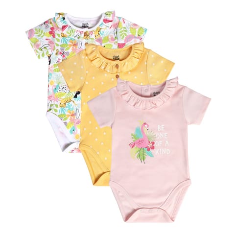 MINI KLUB NEW BORN AND BABY GIRLS MULTI BODY SUIT