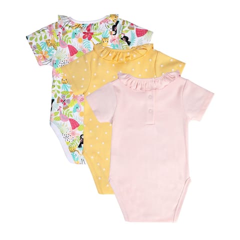 MINI KLUB NEW BORN AND BABY GIRLS MULTI BODY SUIT