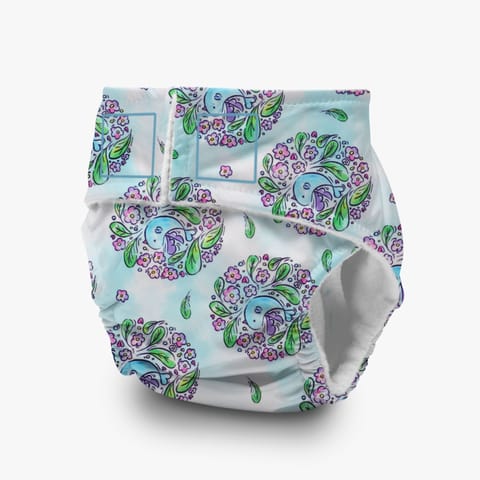 A Toddler Thing Newborn Diaper -  Blue Lagoon